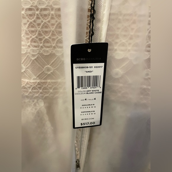 BCBG Lace White Dress - Picture 4 of 7